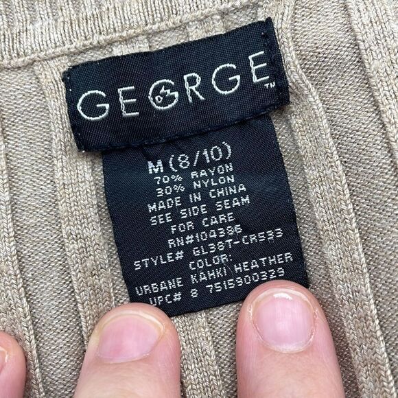 Urbane khaki heather George sweater - Picture 3 of 7